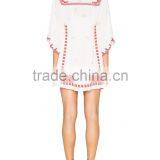 Bohemian Machine Embroidery Design Rayon Fabric Mini Names Of Girls Dresses With Pleat Accents 2016 HSD5713 thumbnail-3