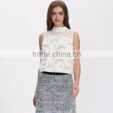 Latest Fashion Women White Fancy Blouses Patterns thumbnail-2