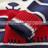 Latest Brand Kids Boy Pullover Cartoon Striped Cotton Sweater thumbnail-5