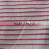 2014 Hot Sale Fashion Comfortable Garment/apparel Fabric Cotton Polyester Spandex Stripe Print Knitted Jersey Fabric thumbnail-1
