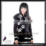 CX-S-164E China Suppliers Wholesale In Stock Rex Rabbit Fur Sexy Lady Fur Scarf thumbnail-4