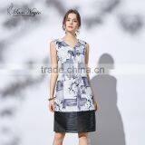 Maxnegio New Product Plus Size Printed Vintage Summer Dresses thumbnail-1