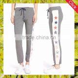 Hotsale New Syle Fashion Leisure Star Strip Jogger Pants Women Jogger Sweatpants Sport Wear Guangdong Manufacture Wholesale thumbnail-1