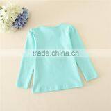 2015 Fashion Children's Tee Girls Shirt Plain Newest Design Shirts for Child of 110-140cm thumbnail-2
