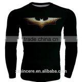 Men's Compression Long Sleeve T-shirt Running Cycling Base Tee Tops thumbnail-1