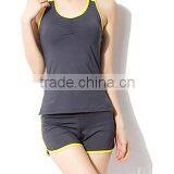 Yellow Summer Women Yoga Coordinates Wear Modal Sport Clothes thumbnail-1