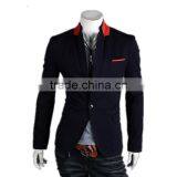 Latest New Design Casual Style One Button Slim Men Blazer thumbnail-4