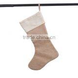 New Style Burlap Personalized Christmas Stocking thumbnail-3