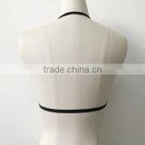 2017Wholesale Price Women Halter Hollow Floral Sexy Bra thumbnail-5