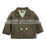 Wool-blend Jacket Boys Clothes Fall 2017 Bomber Jacket Wholesale thumbnail-3