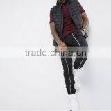 Mens Cotton Spandex Pique Skinny Fit Polo Shirt With Contrast Rib thumbnail-3