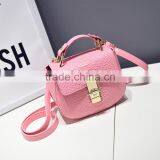 2017 Mini Chain C Snake pu Leather Shoulder Bag Woman Pink Handbag thumbnail-4