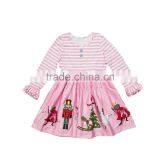 New Design Wholesale Baby Girl Boutique Matching Clothing Sets Smocked Baby Girl Dress thumbnail-1