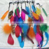 Natural Feather Hair Extension Wig/feather Headwear Ornaments FHE-0042 thumbnail-1