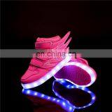 Wholesale Children Kid USB Rechargeable LED Luminous Light Shoes Kids thumbnail-5