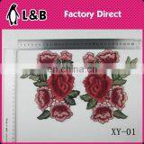 XY-05 Embroiderychemical Lace Collar,colorful Neckline Applique Rose Collars High-fashion Lace Collar Wholesale thumbnail-5