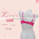 2017 Supplier Wholesale Pink Stylish Ladies Women Lace Heated Plus Size Full Cup Bra Panty thumbnail-2