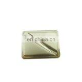 Custom Zinc Alloy Silver Casting Blanks Cufflink