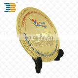 New Custom Vietnam Souvenir Metal Plate of Honour With Pedestal thumbnail-2