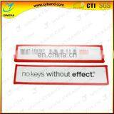 White Background Square Woven Clothing Badges