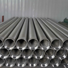 No Magnetic Stainless Steel Wedge Wire Johnson Water or Sand Control Well Screen Pipe thumbnail-1