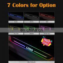 LED Car Door Sill Scuff-Plates for Coupe 2 Doors Version Model Acrylic Door Sill Threshold Welcome Pedal Light Car Styling thumbnail-2