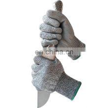 PU Coating Palm Glass Fiber Resistant HPPE Cut Resistant Gloves thumbnail-2