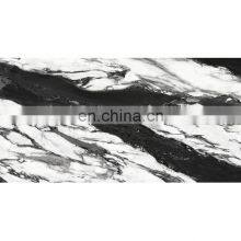 Panda White New Marble Design Internal Flooring Building Material Full Glazed Polished Porcelain Ceramic Floor Tile thumbnail-3