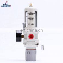 Pneumatic Expert AW4000-04 AW5000-06 Pneumatic FRL Combination Adjustable Pressure AW Filter Regulator thumbnail-3