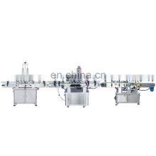 Automatic Produce Line Oil Milk Water Liquid Filling Capping Labeling Machine
