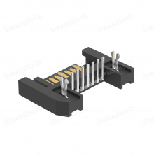 Denentech SATA 7P Male Right Angle Dip Connector thumbnail-2