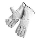 14 inch leather safety welding gloves with high quality