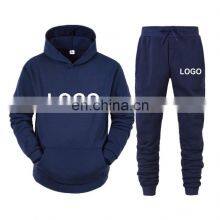 Men's and Women's Pullover Casual Gym Sport Wool Hoodie Winter High Quality Hoodie Set thumbnail-4