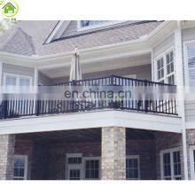 Powder Coated Aluminum Surface Treatment Black Fence for Patio