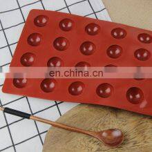Heat Resistance Durable Silicone Mold For Chocolate Desserts Half Circle Cake Baking Mold Silicone Baking Mould Hemisphere thumbnail-5