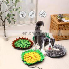Supplies Flower Design Feeder Indestructible Wooly Pet Suction Cup Sunflower Snuffle Mat thumbnail-3
