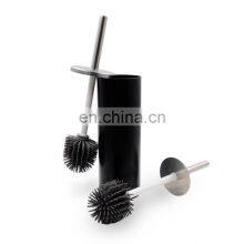 Plastic Accessories Holder Black Containers Stand Cleaner Moulds Silicone Stainless Steel Dispenser Brush Toilet thumbnail-1