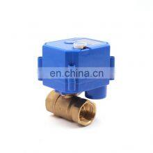 CWX-25S Mini Electric Actuator Motor Ball Valve Fan Coil Motorized Valve thumbnail-3