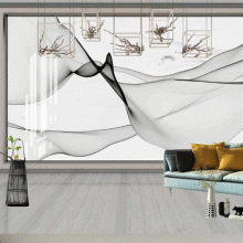 3D 5D 8D 16D Interior Classic European Decorative Damask Wall Mural For Living Room Decor Dropshipping thumbnail-3