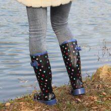 China Woman Rubber Boot, Popular Style Female Rubber Shoes,Colourful Ladies Rubber Boots,Woman Rubber Rain Boot,Outdoors Boots thumbnail-3