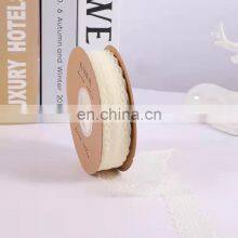 Wholesale Factory Lace Decorative Nylon Lace Burlap Gift Ribbon For DIY Decoration thumbnail-5