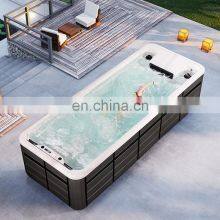Endless Fiberglass China Swim Spa Above Ground Outdoor Whirlpool Pool thumbnail-1