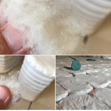 Factory Whole Carded Wool Brown Color 36 mm Length 16.8 Micron thumbnail-3