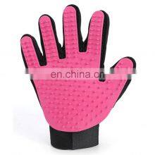 Silicone Pet Hair Removal Brush Cat Hair Remover Deshedding Dog Pet Grooming Gloves thumbnail-4