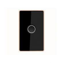 New Arrival Curved Glass Touch Panel Switch ZigBee Aluminum Frame Tuya Smart Home Light Wall Switch thumbnail-2