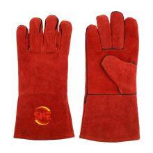 Snellsafety Welding Leather Heat Resistant Anti Slip Heavy Duty Work Safety Gloves