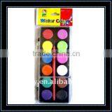 TARGET Audited Supplier, New Arrival 12-colour Solid Water Colour