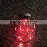 16oz Glass Mason Jar With Solar Light Lid thumbnail-3