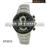 Japan Movement Stainless Steel Watch 5atm Water Resistant thumbnail-1