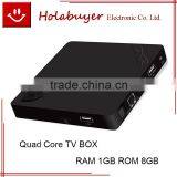 IN STOCK X2 H3 Quad-core ROM: 8GB, RAM: 1GB, Support Full HD 1080P, WiFi, Miracast, DLNA, XBMC Android 4.4 Smart TV Box thumbnail-1